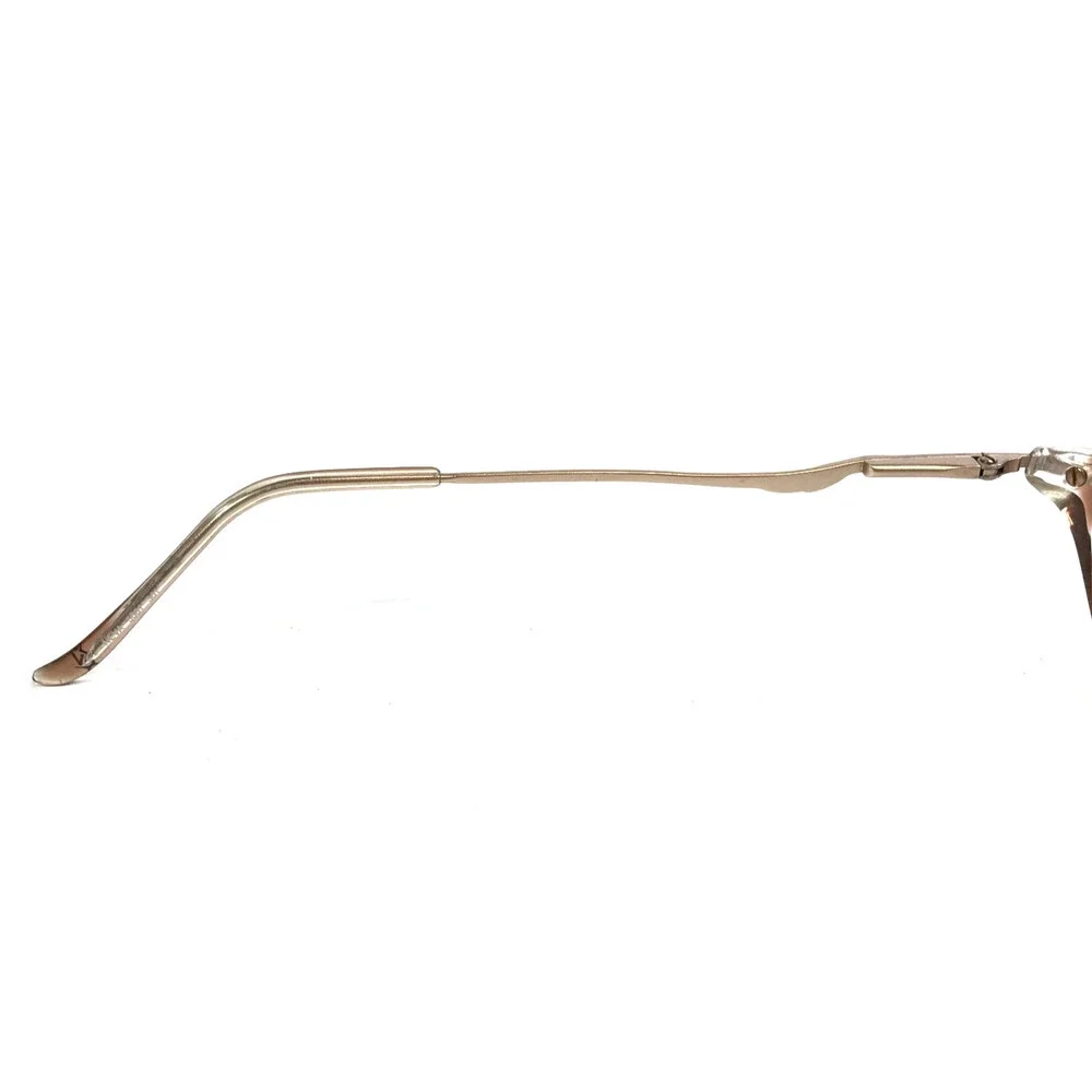 Voyant Eyeglasses Frames NEVA 5061 301 Clear Brown Gradient Matte Gold 50-17-128